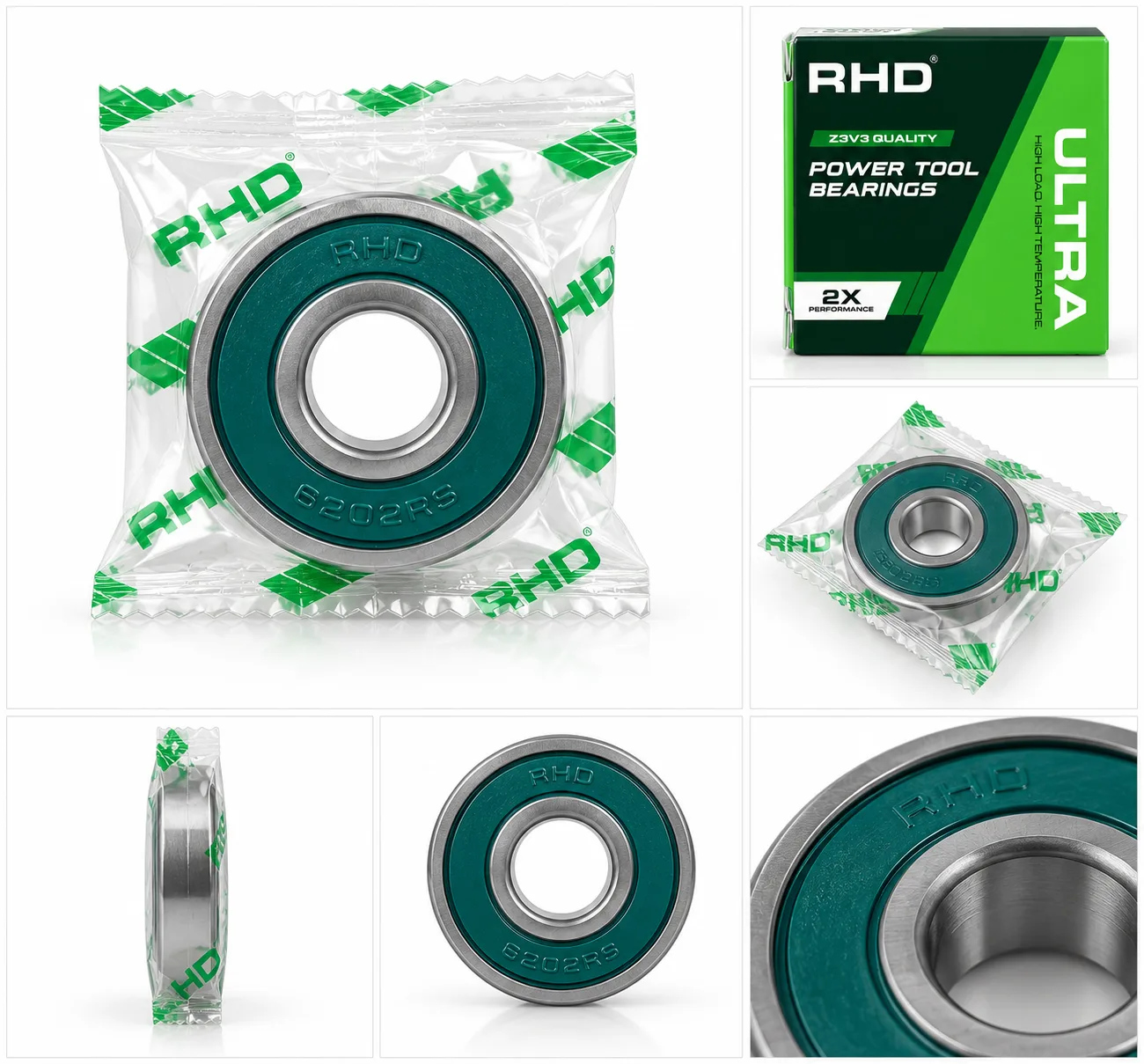 RHD 6202RS Power Tool Ball Bearing